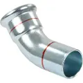 Vsh Fabrieken Xpr carbon elbow 45 deg. fø 28