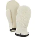 Hestra votter og hansker Hestra Heli Ski Wool Liner, Innervotter, Offwhite