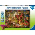 Ravensburger Huset i Skogen Puslespill 200 biter