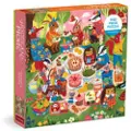 Galison Woodland Picnic 500 Piece Family Puzzle