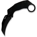 Reate EXO-K Black PVD foldekniv, svart
