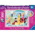Ravensburger Disney Prinsesser Sterk, vakker og modig Puslespill 100 brikker