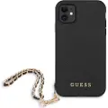 GUESS Guhcn61sasgbk Iphone 11 6.1xr Saffiano Chain Telefondeksel