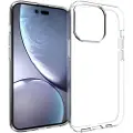 Mtp Products Antiskli iPhone 14 Pro TPU-deksel - Gjennomsiktig
