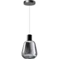 Eglo Mosiano, LED, Ikke-utskiftbare pærer, 3000 K, 340 lm, IP44, Kromfarget, Hvit