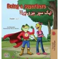 KidKiddos Books Being a Superhero (English Urdu Bilingual Book)