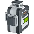 Laserliner CompactPlane-Laser 3G Pro, Laseravstandsmåler, Sort, Grønn, Grå, IP40, 30 m, 0,35 mm, 515 nm
