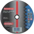 Metabo 616100000, Kutteskive, Flatt senter, Stål, Alle merker, 11,5 cm, Sort