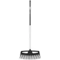 Fiskars Xact, Løvrake, Sort, Rustfritt stål, Aluminium, Sort, Rustfritt stål, 1 stykker, 176,5 cm