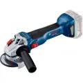 Bosch GWS Professional 18V-10 - Vinkelsliper - trådløs - 125 mm - uten batteri - SOLO