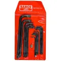 Bahco Long Phosphated T6-t50 Torx-nøkkelsett 13 Enheter
