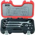 Bahco Set Of Adapters And Es Ratchet Verktøysett 8 Stykker