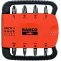 Bahco 1/4´´ Bitssett For Phillips Pozidriv Spor-og Unbrakoskruer 27 Mmx73 Mmx82 Mm 17 Enheter