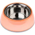 TIAKI sklisikker matskål, transparent oransje - 400 ml, Ø 16 cm