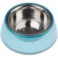 TIAKI sklisikker matskål, transparent blå - 400 ml, Ø 16 cm