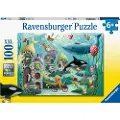 Ravensburger Underwater Wonders XXL, 100 stykker, Undervann, 6 år