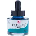Taidepiste Talens Ecoline akvarellmalingskonsentrat nr. 640 Blågrønn 30 ml