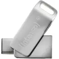 Intenso cMobile Line, 32 GB, USB Type-A / USB Type-C, 3.2 Gen 1 (3.1 Gen 1), 70 MB/s, Svivel, Sølv
