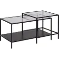 AC Design NORDFORMSettbord AgustTransparentSofabordFra Homeroom
