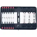 Basetech 814583 Værktøjssæt Elektriker I taske med 19 dele