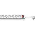 Goobay Power Socket x6 - w/Switch - 1.5m - White
