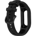 24hShop Svart Silikonarmbånd til Garmin Vivoactive 5 – Størrelse M