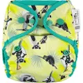 CLOSE CABOO Lukk Caboo bleier Trekk, gjenbruksbleie Pop-in AIO Lemur med trykknapper 4,5-16 kg, 1 stk.