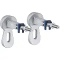 GROHE 3855800M, Sølv, 2 stykker