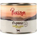 Purizon økologisk 6 x 200 g - øko-kylling og øko-gås med øko-gresskar