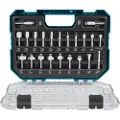 Makita D-74778 Router Bit Set - for wood - 22 pieces