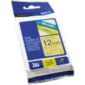 Brother TZe-C31 - Svart på fluorescerende gult - Rull (1,2 cm x 5 m) 1 kassett(er) laminert teip - for Brother PT-D210, D600, H110 P-Touch PT-1005, D450, D800, E310, H110, P300, P900, P950