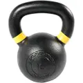 Olive Cast Iron 16kg Kettlebell