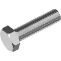 Wasi Sætbolt M8x20 mm DIN 933 uden møtrik, rustfri A2 med fuld gevind nøglevidde 13 mm - (200 stk.)