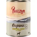 Purizon økologisk 6 x 400 g - øko-Kylling og øko-gås med øko-gresskar
