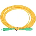 Extralink - Koblingskabel - SC/APC-enkeltmodus (hann) til SC/APC-enkeltmodus (hann) - 3 m - 3 m - 3 mm - fiberoptisk - simpleks - G.652D