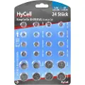 HYCELL ALKALINE LITHIUM KNAPCELLEBATTERI SÆT 24 STK