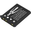 Ansmann A-Fuji NP 45 - Batteri - Li-Ion - 650 mAh - for Fujifilm FinePix JV500, JX580, JX680, JZ200, JZ250, T410, T500, T550, XP60 Instax Mini 90