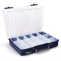 Raaco CarryLite 80 5x10-0/DLU, Blå, Polykarbonat (PC), Polypropylen (PP), 413 mm, 330 mm, 82 mm, 1,38 kg