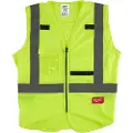 Milwaukee sikkerhedsvest HiViz gul str S/M