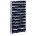Raaco Komplet reol MIX A/31 med kasser 30 stk. af typen 5-600 12 stk. af typen 6-1100 6 stk. af typen 8-2000