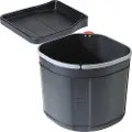 Franke Sorter Mini, 17 l, Rektangulær, Plast, Sort, 300 mm, 300 mm