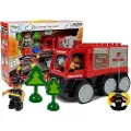 Leantoys R/C remote controlled fire department