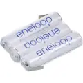 Panasonic eneloop Reihe F1x3 Batteripakke Celletal: 3 Batteristørrelse: R03 (AAA) Z-loddefane NiMH 3.6 V 750 mAh