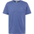 Gant for man. 2003184 Shield T-shirt blue (5XL), Casual, Cotton, Short sleeve, Sustainable