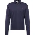 Gant for man. 2230 Shield pique polo shirt navy (XS), Casual, Cotton, Long sleeve
