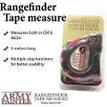 Army Painter Wargaming Avstandsmåler - tomme- og centimeterlinjal