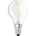 Osram LED STAR - LED-filamentlyspære - form: P45 - klar finish - E14 - 1.5 W (ekvivalent 15 W) - klasse F - varmt hvitt lys - 2700 K