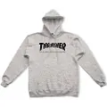 Thrasher Skate Mag Hettegenser grå