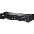 Aten CubiQ CS1782A - KVM / lyd / USB-svitsj - 2 x KVM/lyd - 1 lokalbruker - stasjonær