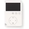 Nedis Intercom-monitor med toveiskommunikasjon og fargeskjerm, 4,3" - hvit